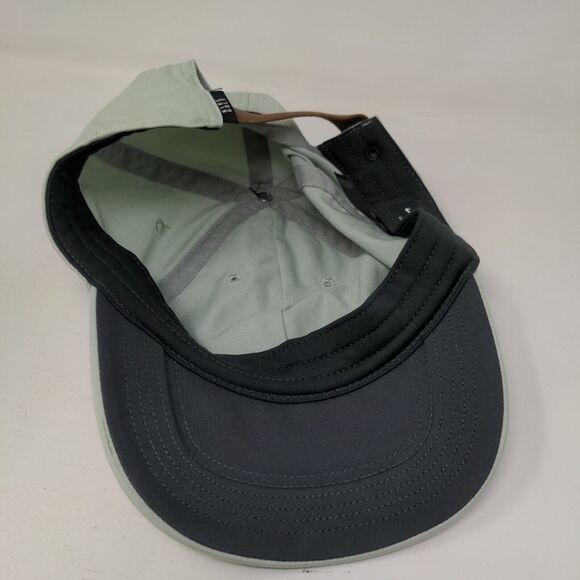 Nike Swoosh Slideback Hat Green OSFM Heritage 86 Dri-Fit Leather Strap - Picture 6 of 8